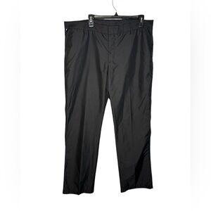 J. Lindeberg Black Troon Regular Micro Twill Golf Pant Size 38/34”